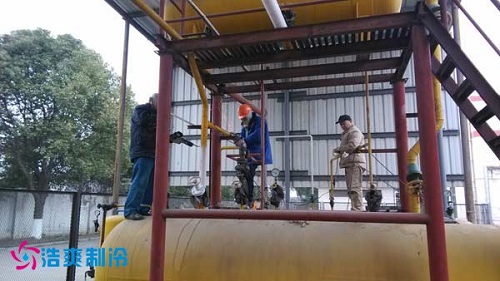 大娘冷庫改造舊設(shè)備的拆除