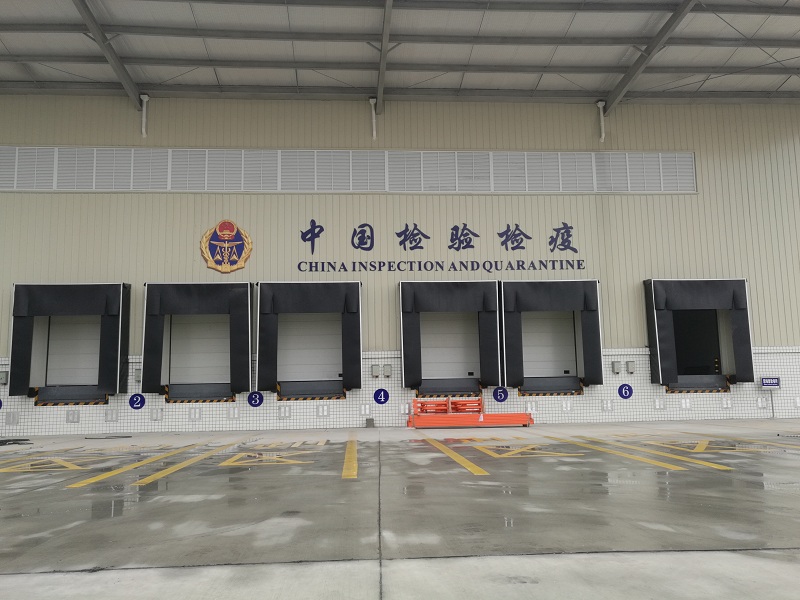 成都鐵路口岸冷庫月臺實拍
