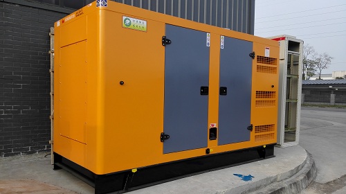 某物流公司所用的冷庫發(fā)電機(jī)組