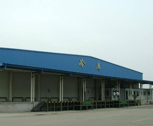 浩爽制冷為某物流公司建造的冷凍庫(kù)