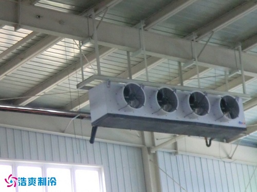 醫(yī)藥冷庫(kù)遠(yuǎn)距離送風(fēng)冷風(fēng)機(jī)近景