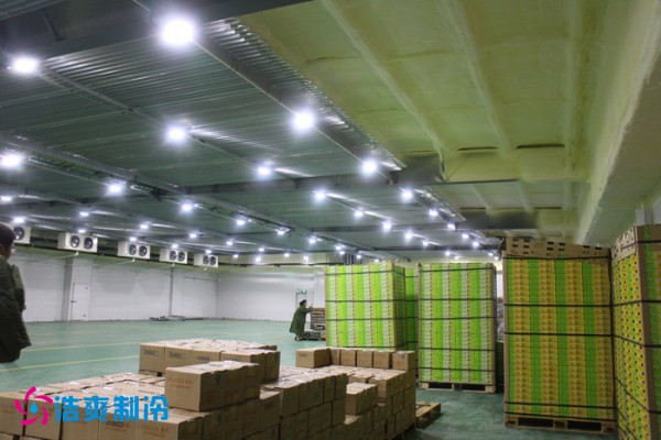 浩爽制冷建造的食品冷庫