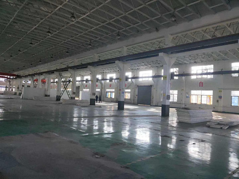 蔬菜氣調庫建造中實拍