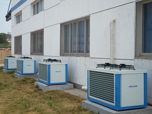 圖示：美國艾默生谷輪箱式風冷機組