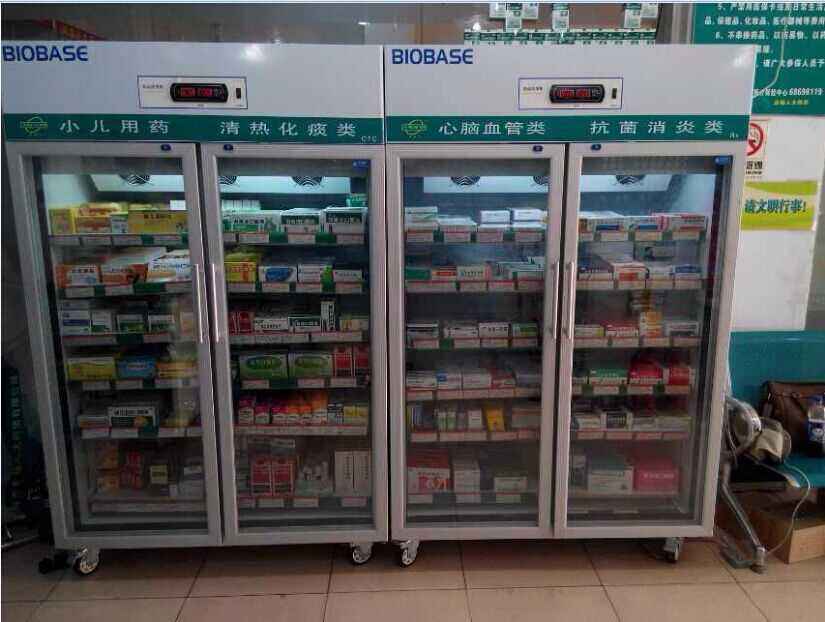 圖為藥店藥品陰涼庫
