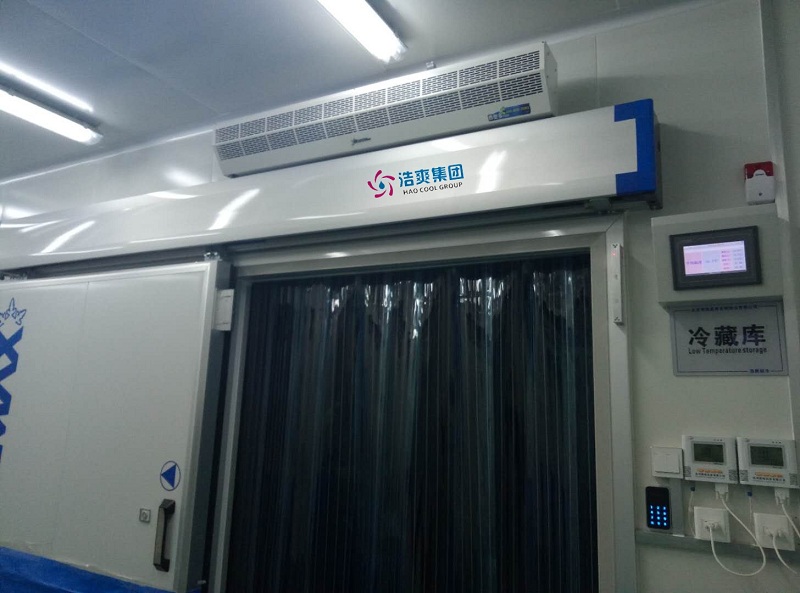 圖為0-5℃的食堂冷藏庫