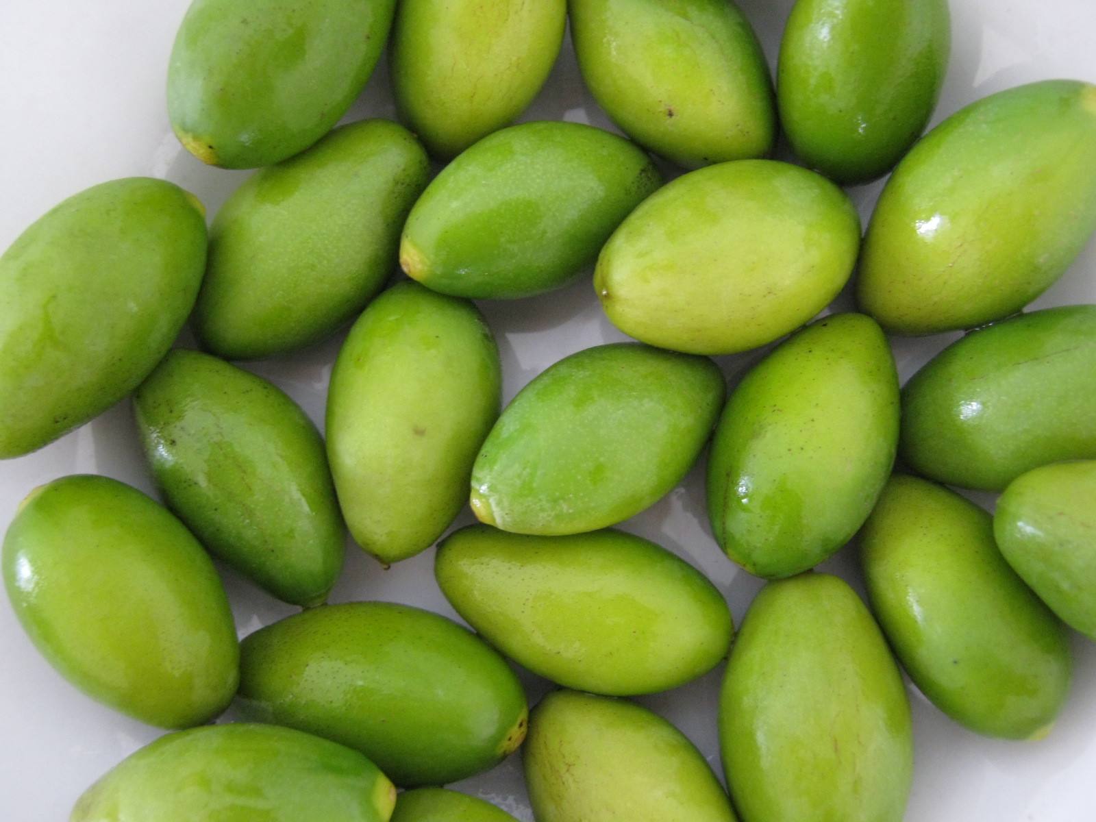 鮮橄欖果冷庫(kù)貯藏后的效果