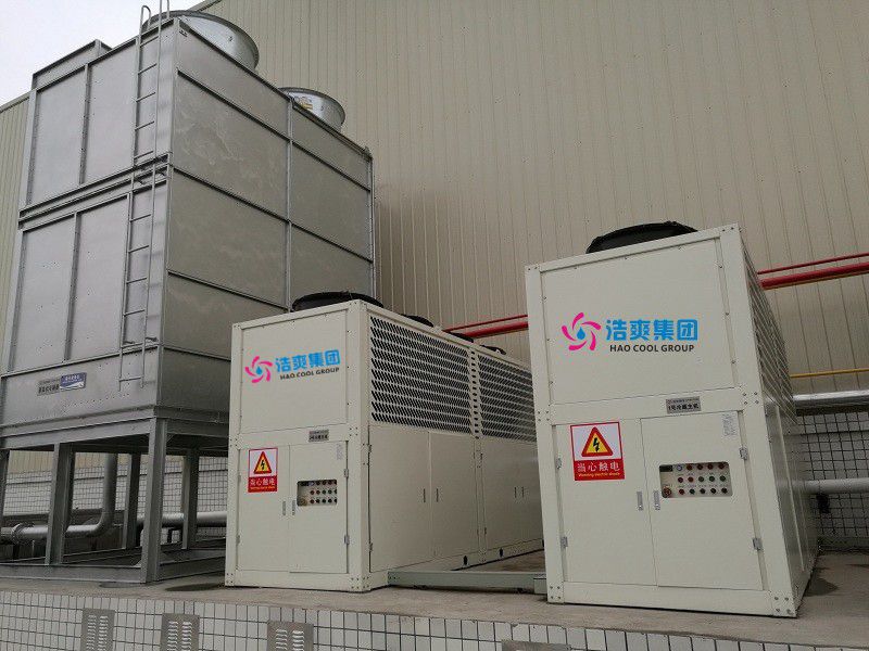 圖為冷庫壓縮機組