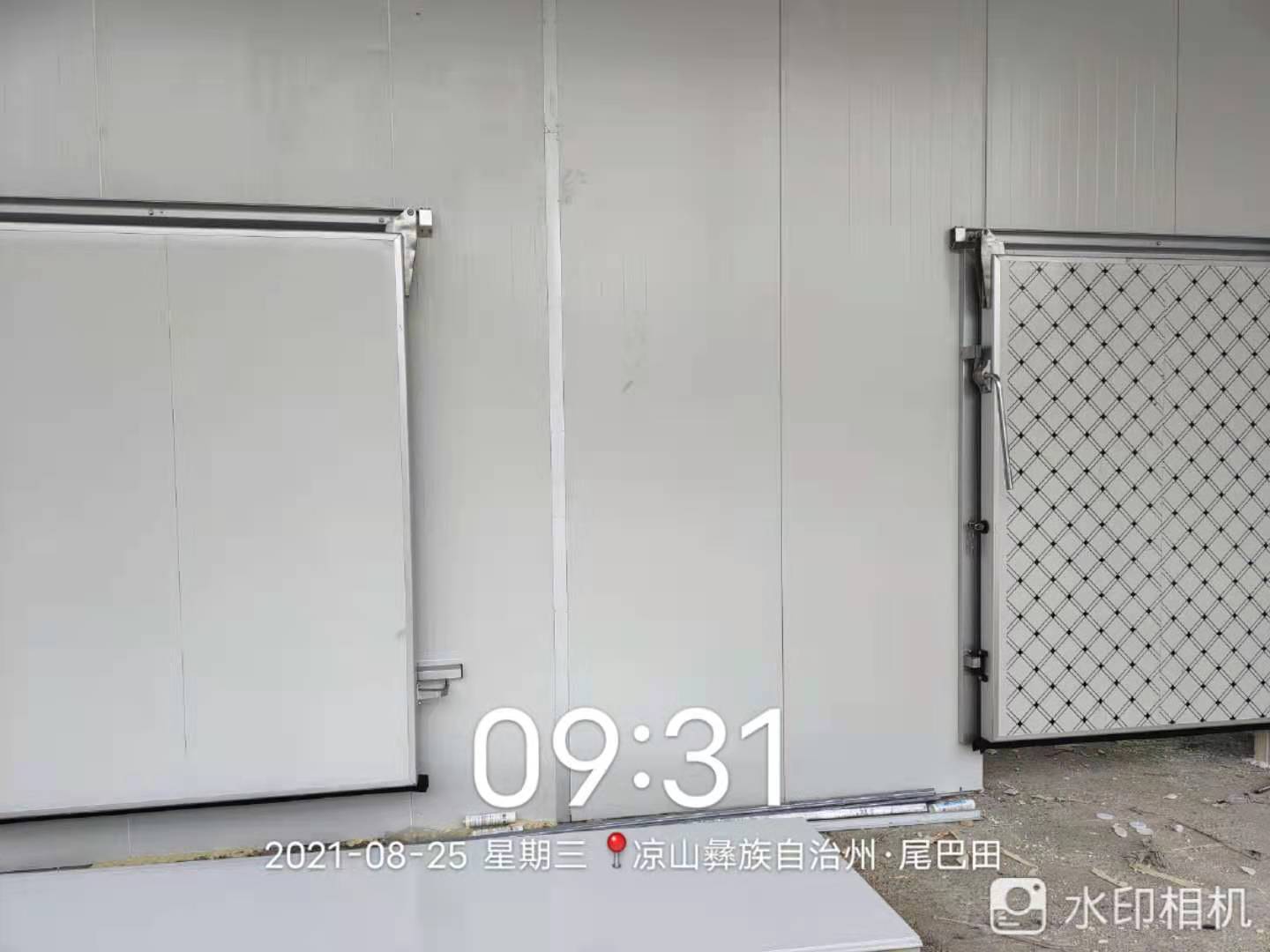 冷庫庫門實拍