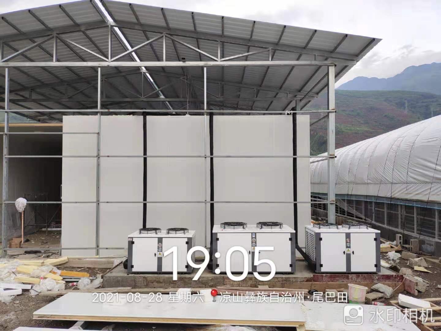 圖為美國艾默生谷輪渦旋壓縮機組