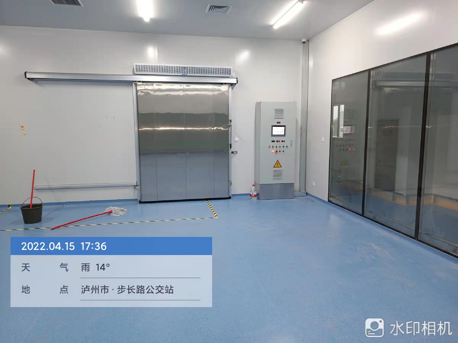 圖為冷庫完工外部實拍