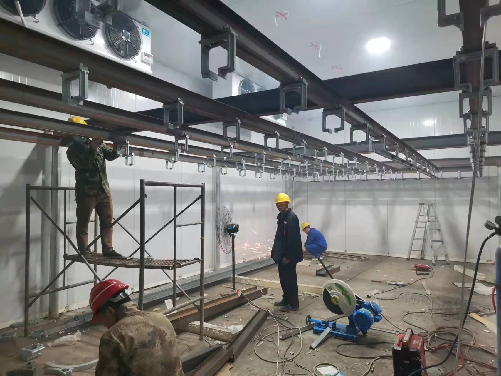 生豬屠宰及肉類加工冷庫施工實拍