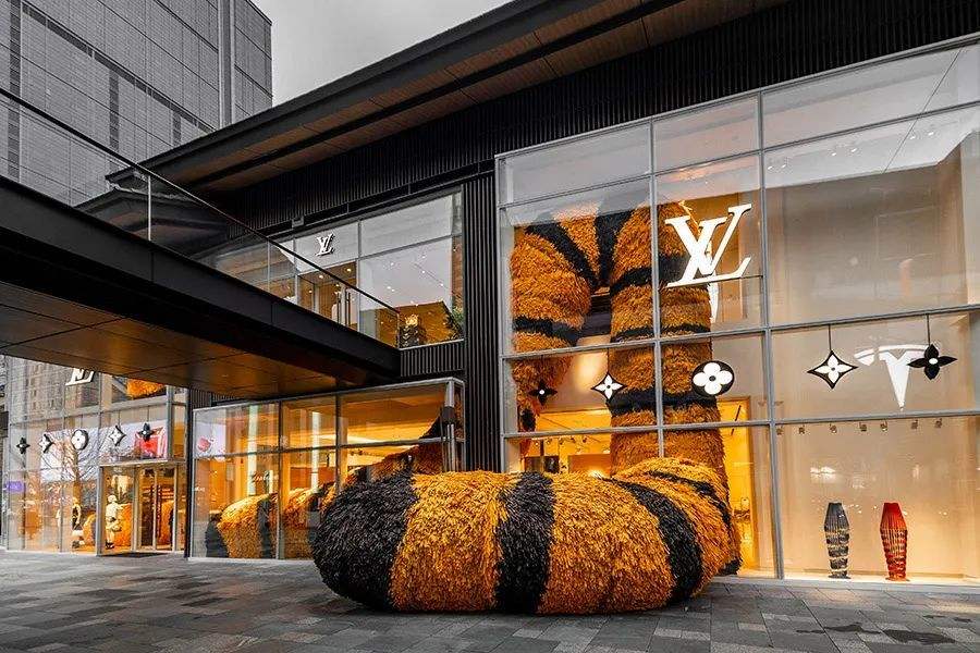 成都LV路易威登太古里店外部實拍