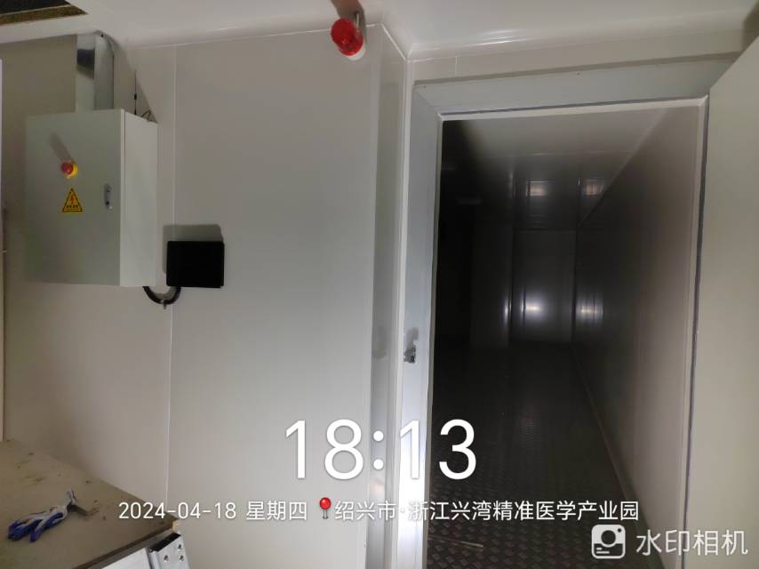 圖為冷庫完工外部實拍